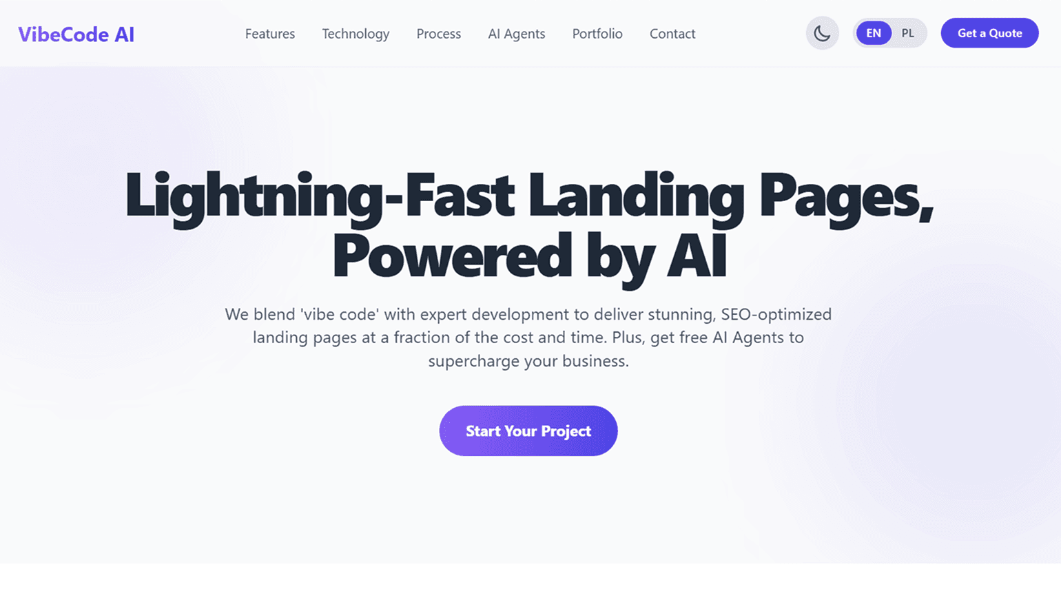 Landing Page for Ainsider.co