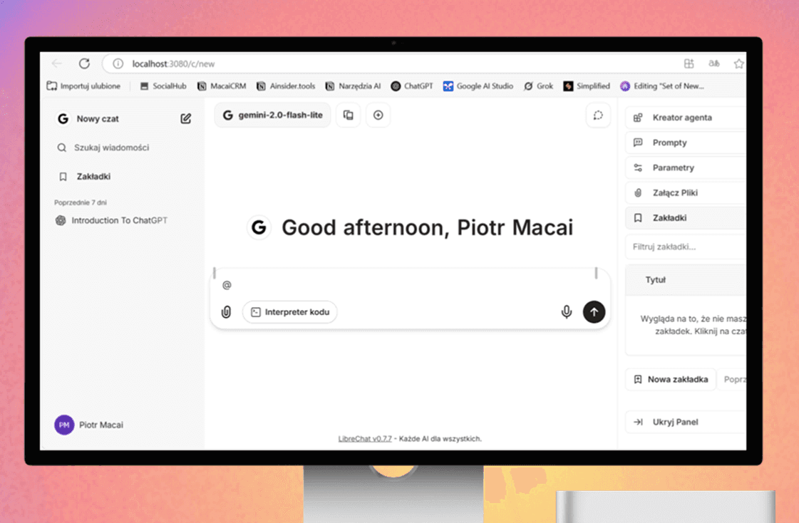 LibreChat - LLM User Interface