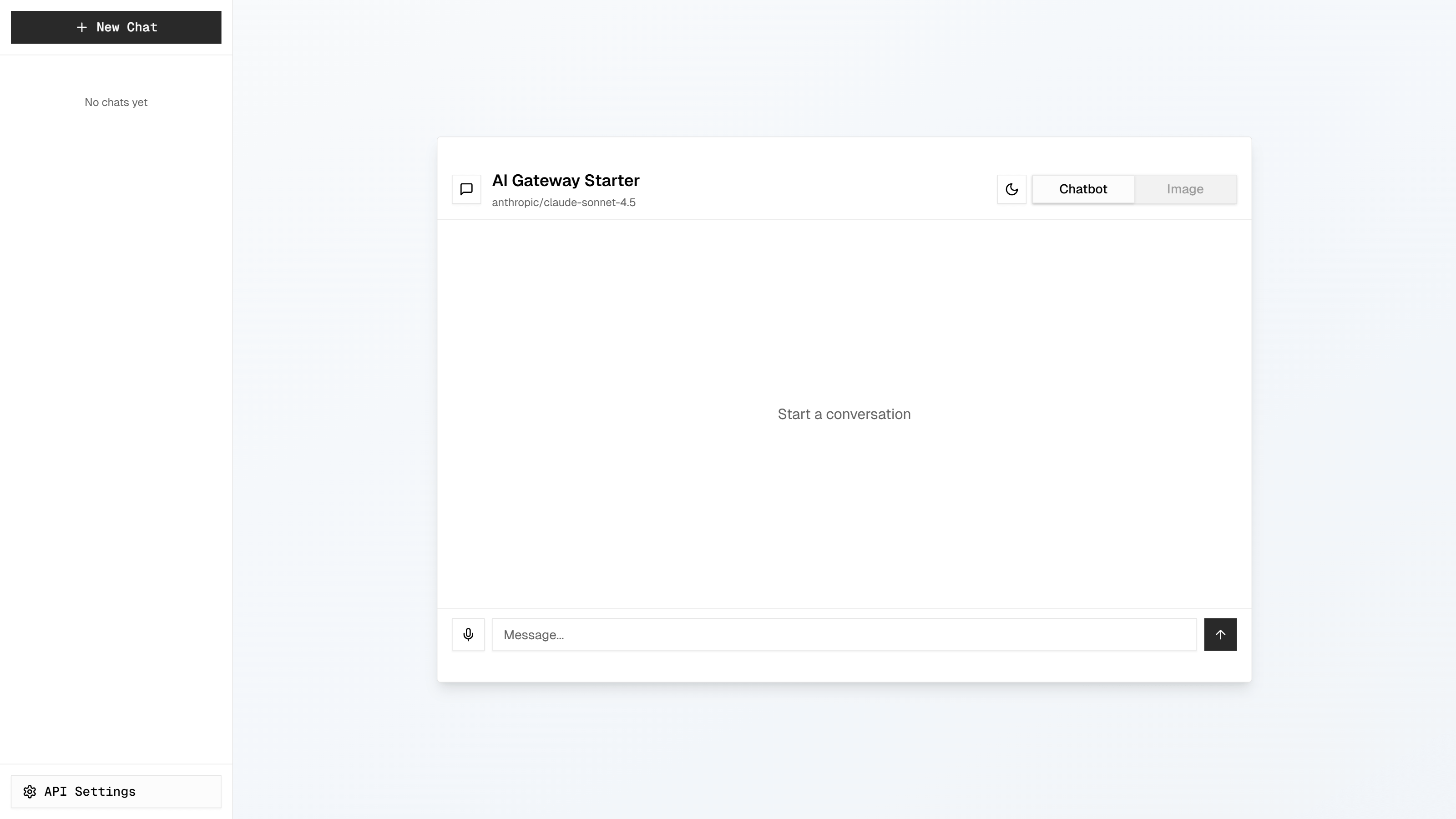Custom AI Chatbot App
